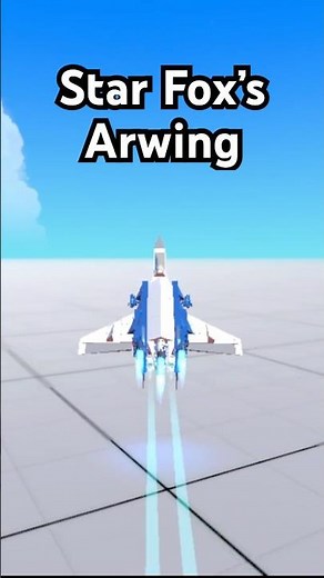 I Built the Star Fox Arwing in Trailmakers! 🚀