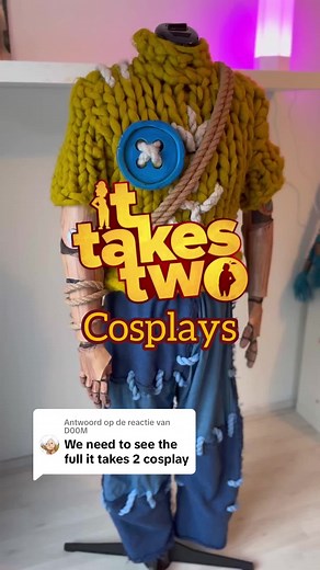 Creative It Takes Two Cosplay: May and Cody Costumes Close Up