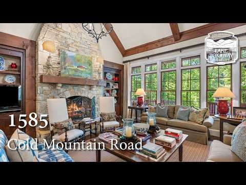 Timeless Mountain Living with Private Dock