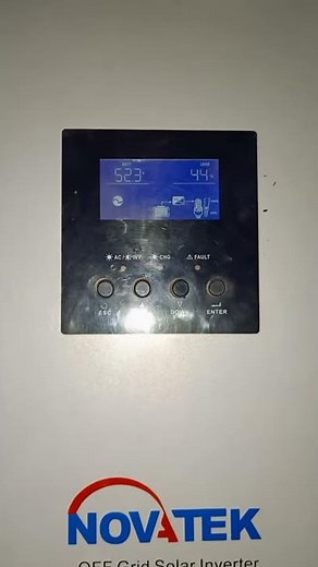 Error Code 55 in Off-Grid Hybrid Solar Inverter 5KW NovaTEK