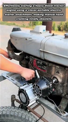 Innovative Portable Electric Starter For Heavy Duty Diesel Engines