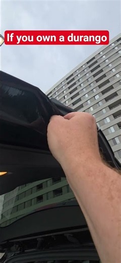 If you Own a Dodge Durango. tail light water intrusion....