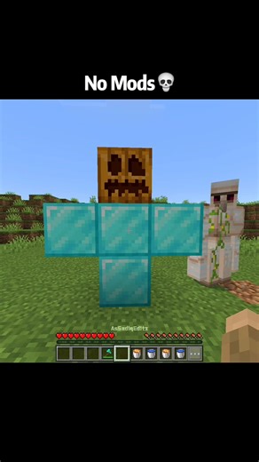 Minecraft diamond golem moments