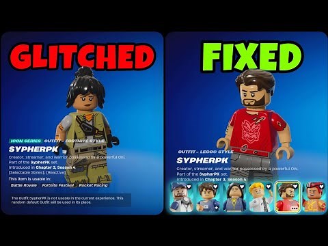 How To ACTUALLY Get The NEW LEGO Icon Series Skins In Fortnite! (MISSING Styles Glitch)