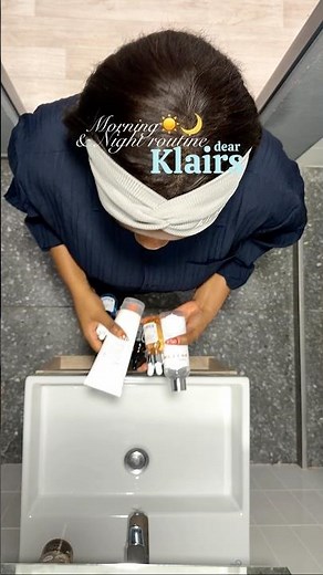 Simple Morning & night skincare routine with Dear Klairs