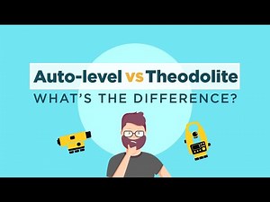 What is an auto level vs a theodolite?