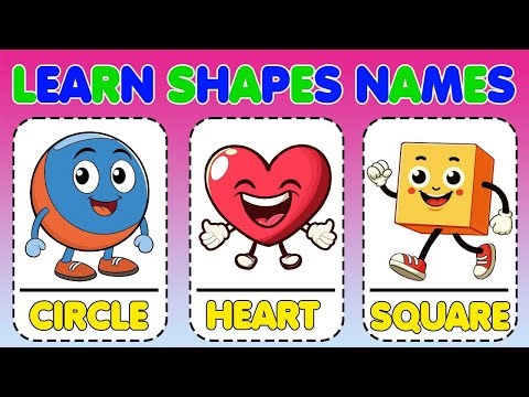 Shapes Song for Toddlers | Shapes Songs | Preschool Learning Videos | Smart Learning Topic | #Shapes