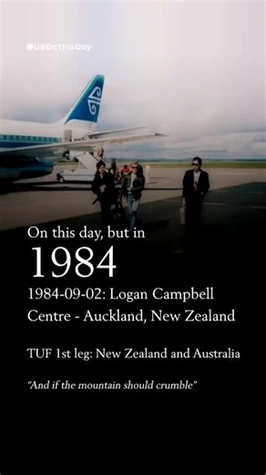 U2 - The Unforgettable Fire (1984-09-02: Logan Campbell Centre - Auckland, New Zealand)
