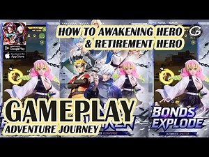 Adventure Journey Gameplay #2 How to Awakening Hero & Retirement Hero - Mobile Game (Android)