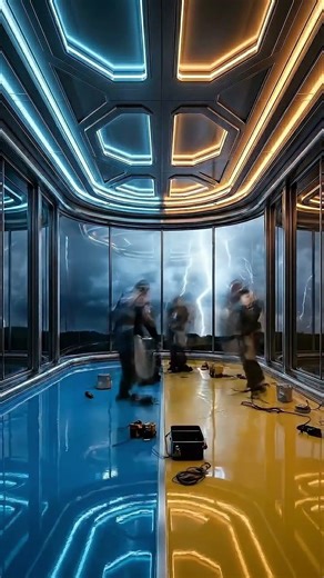 AMAZING DOUBLE EPOXY FLOOR!☀️🌙