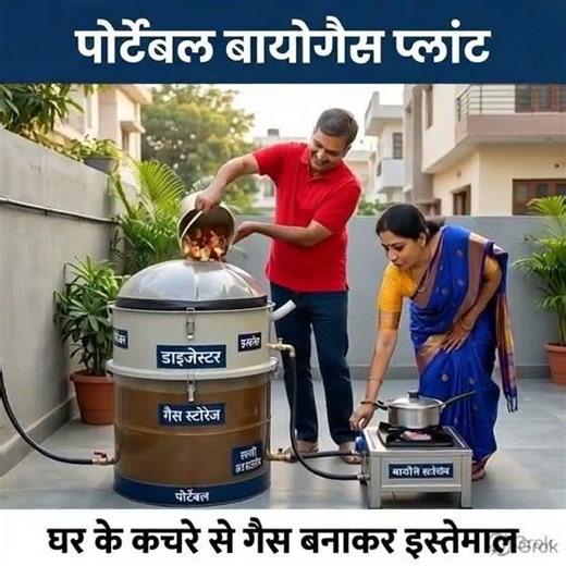 home use biogas plant