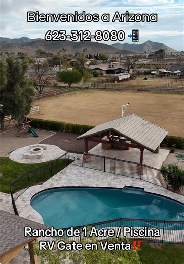Para más información ➡️ 623-312-8080 Este Ranchito de 1 Acre está DISPONIBLE EN VENTA Y LISTO PARA UN NUEVO DUEÑO‼️✅🏡🥳 Pregunta seria… tu hogar actual está empezando a sentirse un poco pequeño? O simplemente ya no se adapta a tu estilo de vida? Cambiarte a una casa más grande y moderna no se trata solo de tener más espacio, se trata de mejorar tu calidad de vida‼️✅🏡🥳 Con el aumento de los valores de las viviendas hoy en día, muchos propietarios han acumulado más capital del que se imaginan‼️
