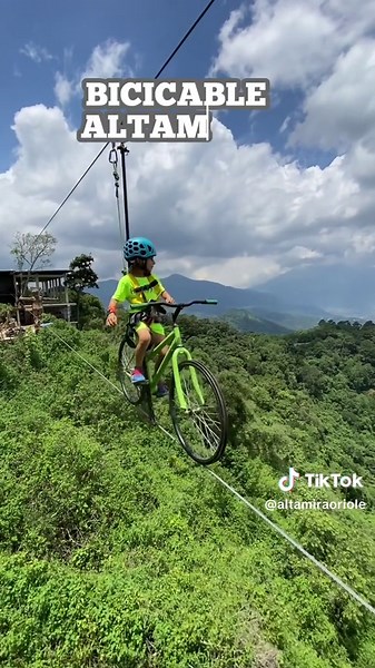 Experiencia BICICABLE en Altamira Oriole, Antigua Guatemala