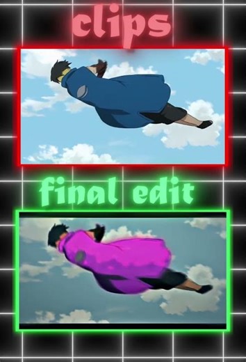 clips vs final edit [ my editing progress]