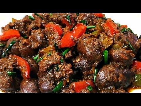 How to cook beef kidneys || Eating Beef kidneys recipe || Beef kidneys stew || cooking queen