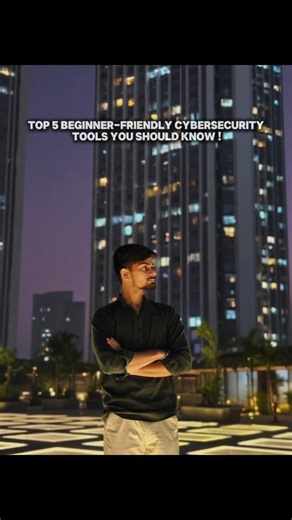 Pratham Vora | Cybersecurity on Instagram: "Here are Top 5 beginner-friendly cybersecurity tools you should know: 1. Nmap Used for scanning networks and finding open ports. Helps you understand how devices communicate and where vulnerabilities might exist. 2. Wireshark A packet analyzer that lets you see real network traffic. Amazing for learning how data actually flows over the internet. 3. Burp Suite (Community Edition) Perfect for learning web security. You can intercept requests, test forms,