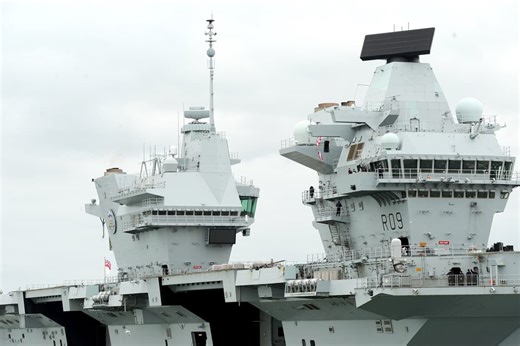 New warfare systems "on steroids" tested for HMS Prince of Wales and Queen Elizabeth