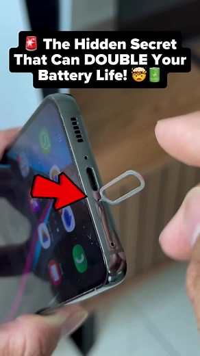 Tired of charging your phone all the time? This hidden setting could make your battery last much longer! 🤯 Try it today! #Battery #Android #iPhone #Tech #Smartphone