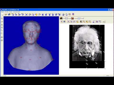 2D to 3D conversion 3D face demo video ShapeMG