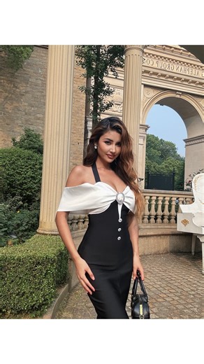 75K views · 1.7K reactions | Shine bright in this sequined grid dress—sleek, form-fitting, and oh-so-glam, it’s the ultimate choice for anyone who wants to be the life of the party. Thanks to @zairabas Dress：D241201133 #bellabarnett #BBgals #MyBBMoment #dress #datenightoutfit #outfitoftheday #holidaydress #trendydress #birthdaydress #sparklydress #promdress #promdresses #partydress #summer | Bellabarnett | Facebook