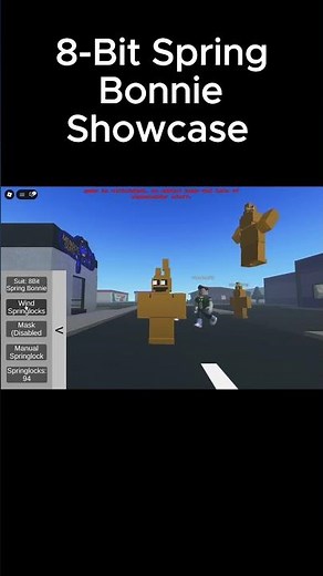 8-Bit Spring Bonnie suit Showcase!