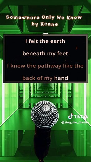 Sing Somewhere Only We Know - Karaoke Challenge