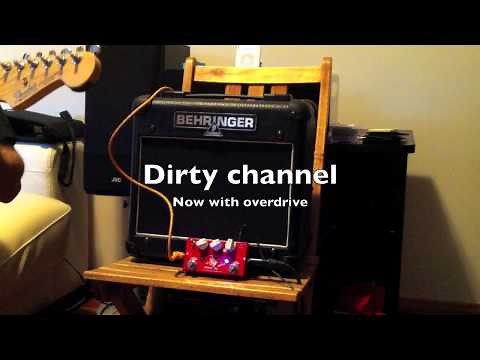 Demo Behringer AC-108