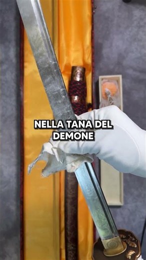 This katana gets its name from slaying a demon. #Katana #Dojigiri
