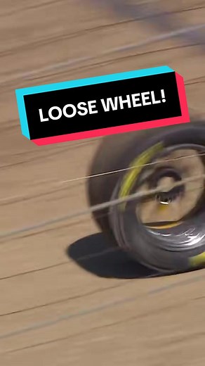 NASCAR Wheel Goes on Unexpected Side Quest
