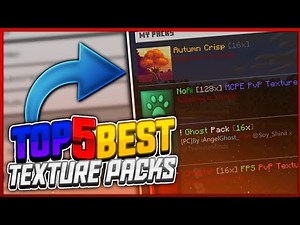 Top 5 Best Texture Packs For MCPE | Minecraft PE 1.14+