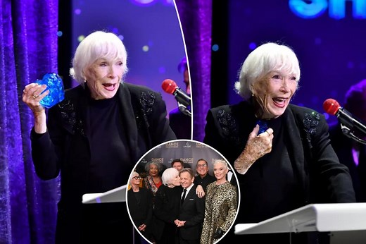 Shirley MacLaine, 91, makes rare awards show appearance — and reveals ‘why I’m still here’