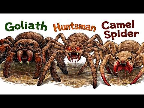 10 Biggest Spiders in the World Explained
