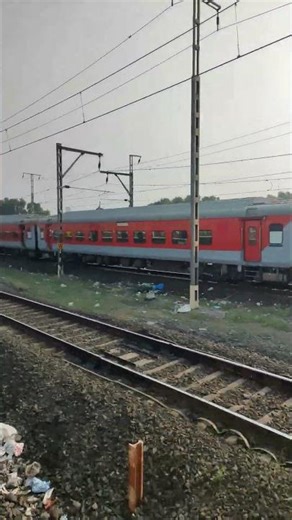 Local Train Overtakes 12139 Sewagram SF Express
