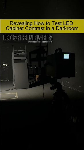 How to Measure LED Contrast: Darkroom Luminance Metering
