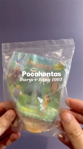Promocional de Pocahontas de Burger King 1995