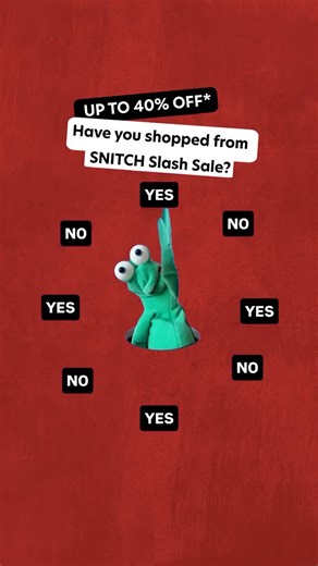 Snitch Offline on Instagram: "If you're looking for a sign, this is it 😌 tell us what you got below ⬇️ SNITCH SLASH SALE, live across all stores!"