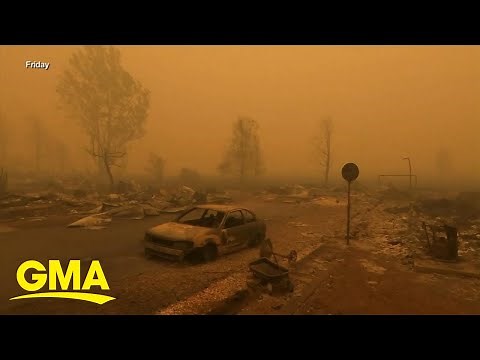 Search for missing residents after Dixie Fire forces thousands to evacuate l GMA