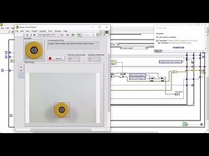 Object detection in image using LabVIEW | TCP/IP Server client