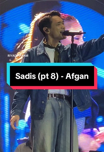 Sadis - @Afgan at XL 5G Ultraverse Festival 2026 ✨ #sadis #afgan #konser #lagugalau #riyadiarham