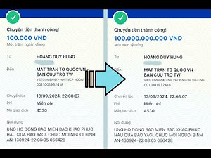 Photoshop - Fake bill chuyển khoản để "phông bạt"
