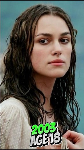 Keira Knightley Through the Years #marvel #actress #evolution #PiratesOfTheCaribbean #IconicMovies