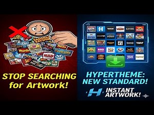 STOP Searching for Artwork! Hyperspin 2 HyperTheme is the NEW Standard for Frontends