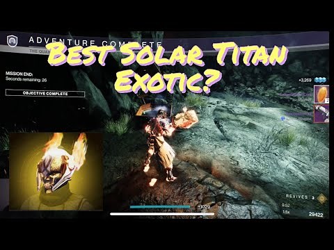 How To Get The Loreley Splendor Helm // Best Titan Exotic Armor Piece Solar 3.0 ?