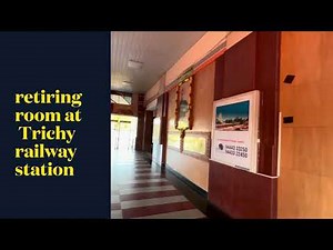 IRCTC retiring room at Trichy railway station