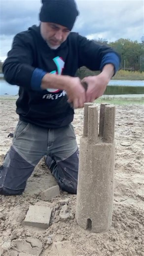 Mini Sand Sculpture Magic: Creating The Little Light