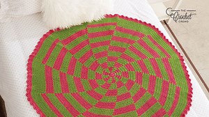 Free Caron Crochet Along Peppermint Afghan Pattern   Tutorial