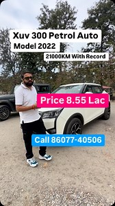 Xuv300 Petrol Automatic 2022 W6 Price 8.55 Lac Call 8607740506 Adress- Opp New Bus Stand,Near Apline Hotel Kurukshetra #haryanacars #kurukshetra #hrcars #sarthi | Sarthi Moto Deals Shorts