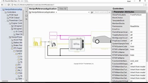 Simulink 模型信息居然可以用网页查看