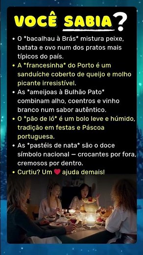 Comidas únicas de Portugal que tens de provar