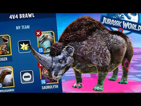 BEST TEAM FOR BRAWL + SPECIAL BOSS RAID || Jurassic world alive || V3.17